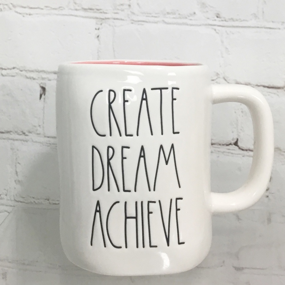 🚨FLASH SALE🚨Rae Dunn “CREATE, DREAM, ACHIEVE” coffee mug